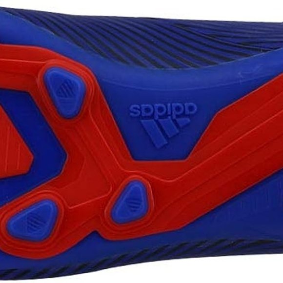 NWT! ADIDAS NEMEZIZ 19.4 FLEXIBLE GROUND SOCCER CLEATS BLUE BIG BOY SZ 4 - Picture 5 of 5
